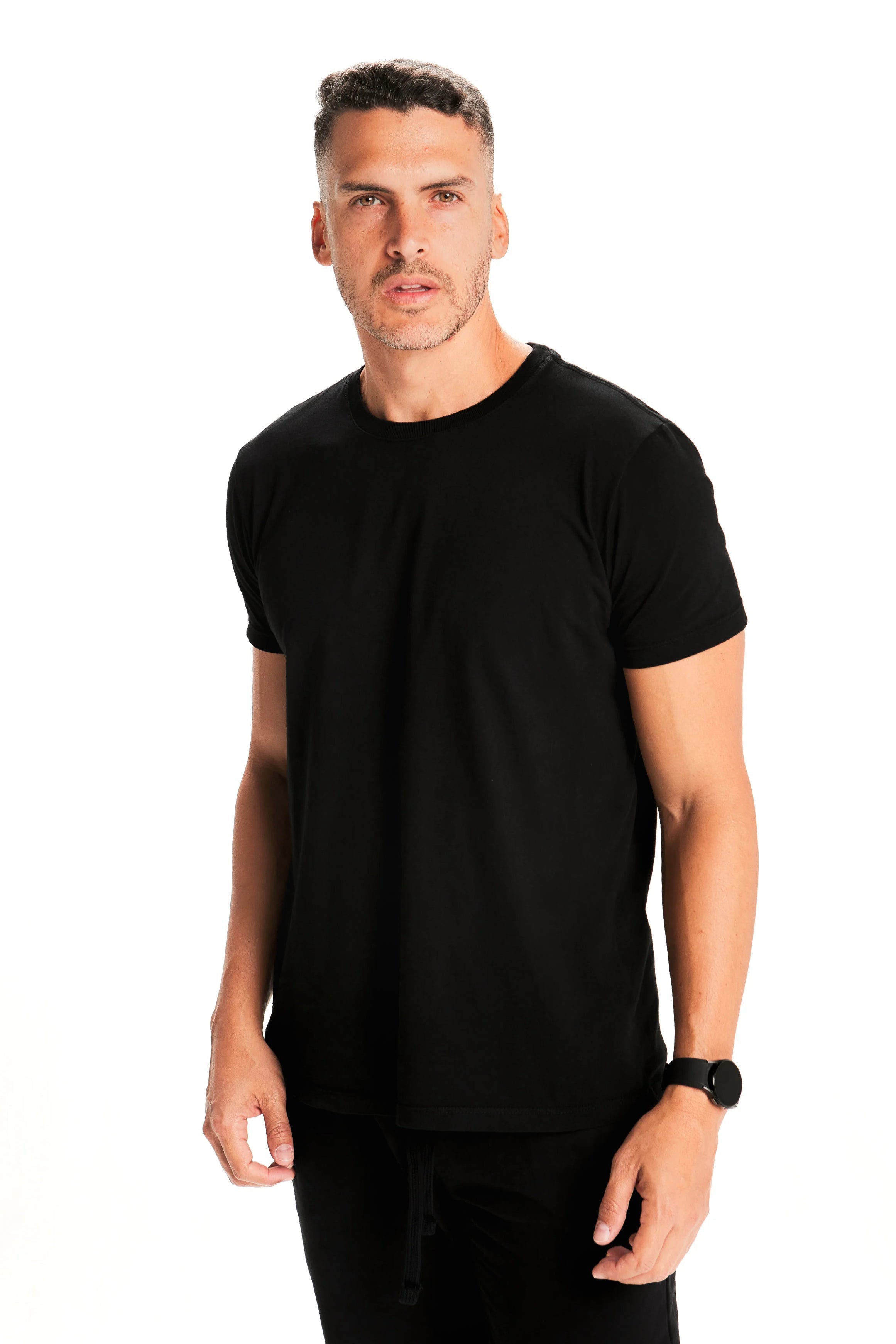 Camiseta Básica Masculina Preta