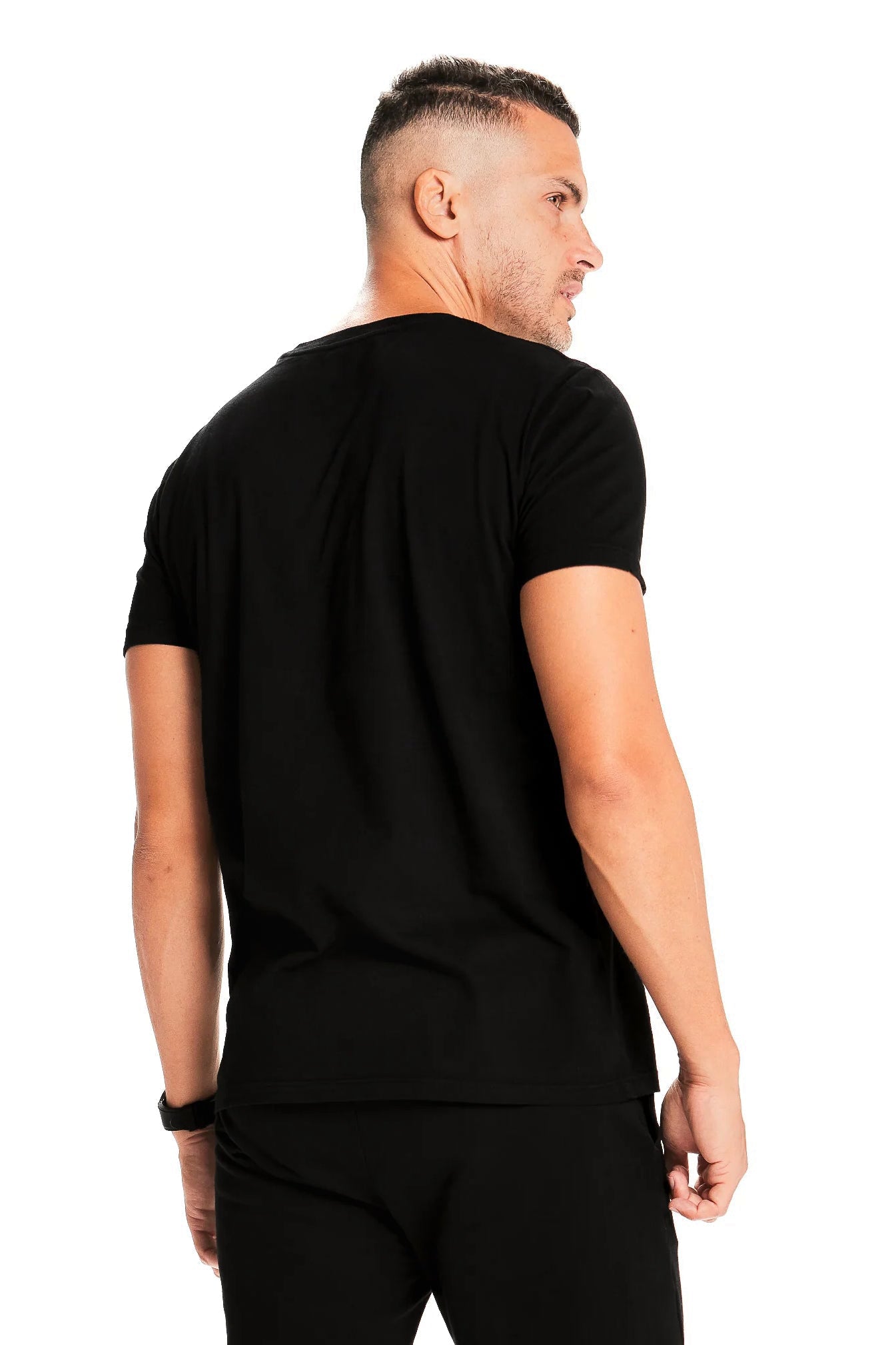 Camiseta Básica Masculina Preta