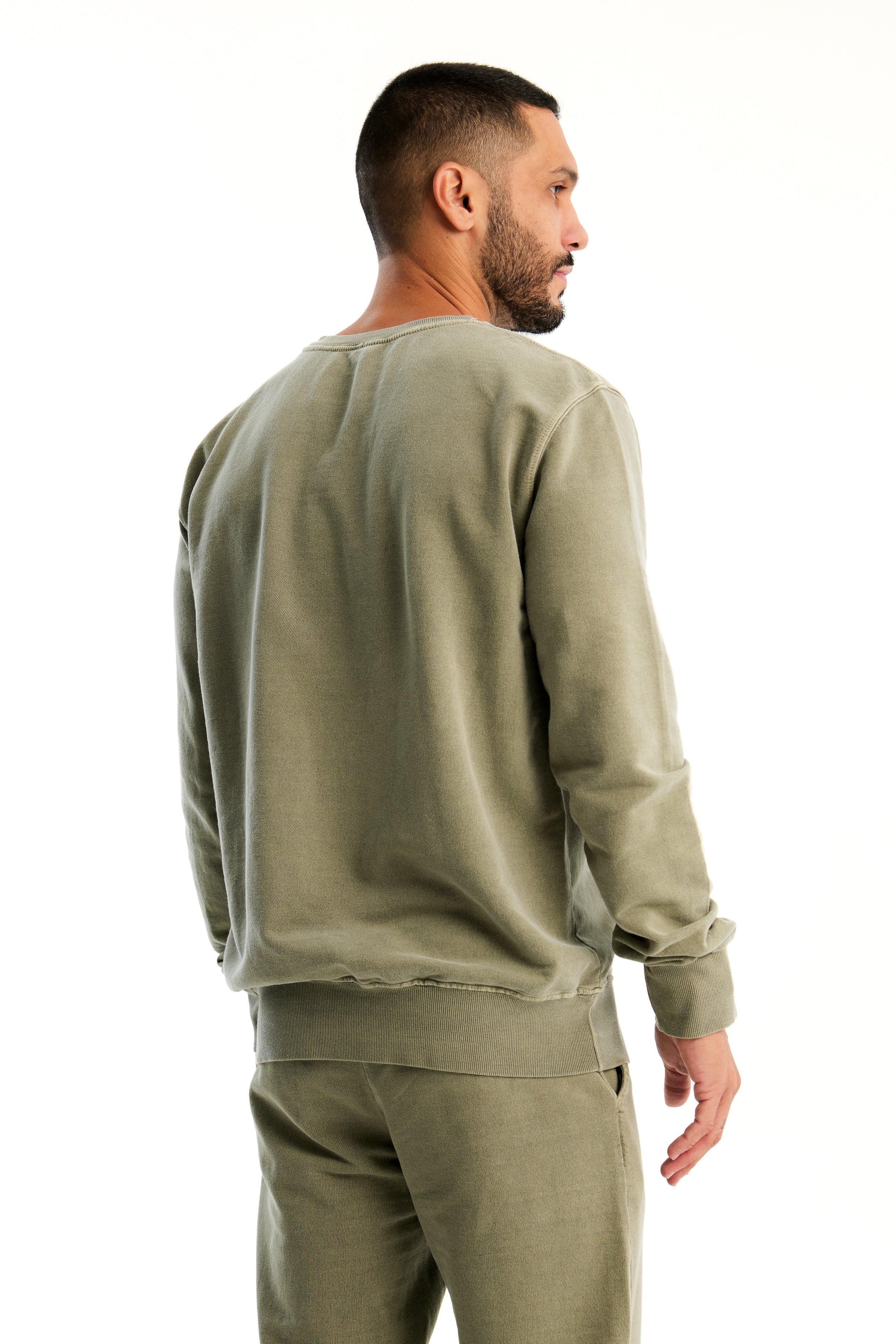 Casaco Moletom Masculino Verde Militar