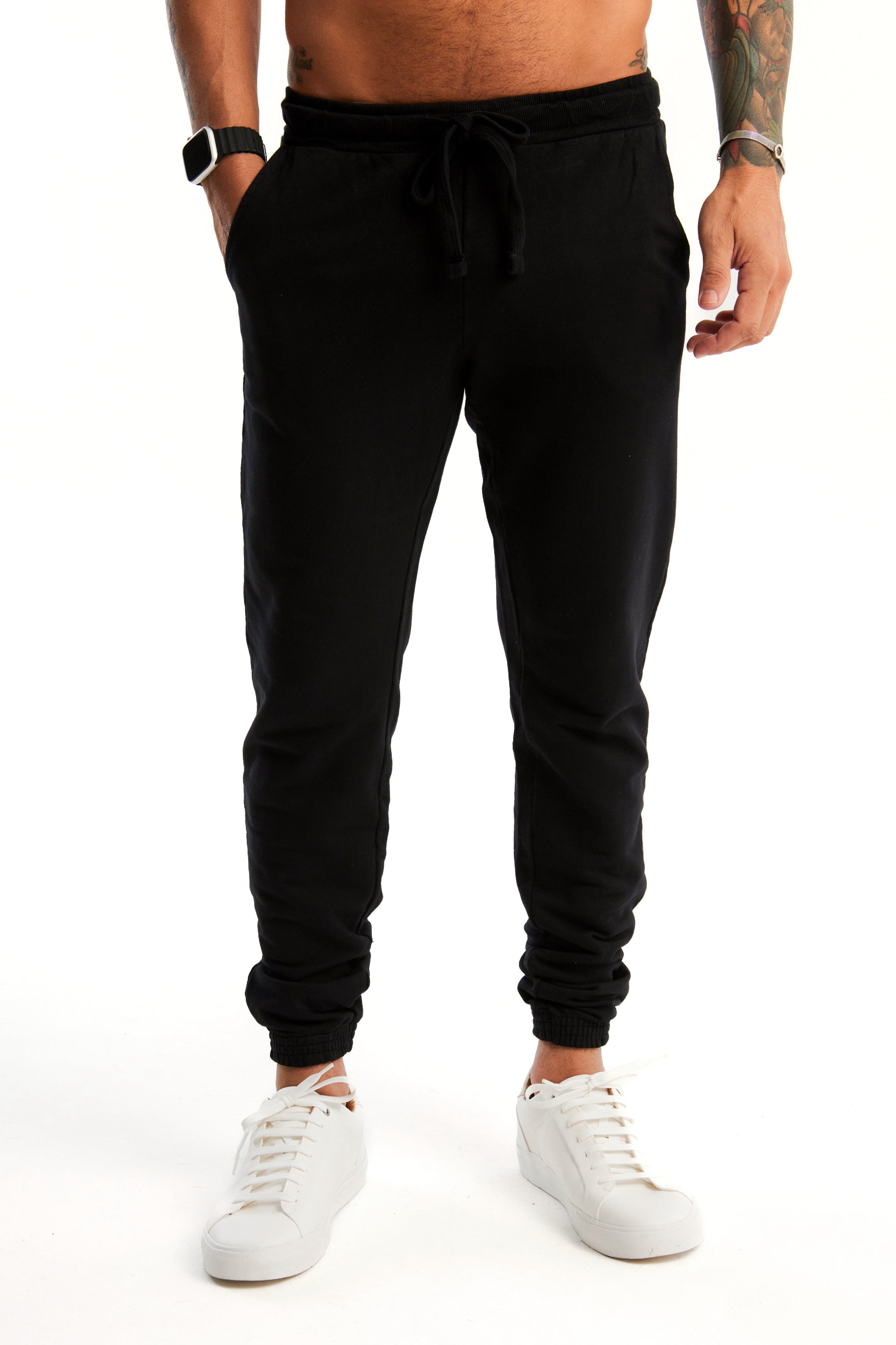 Calça Moletom Masculino Preto