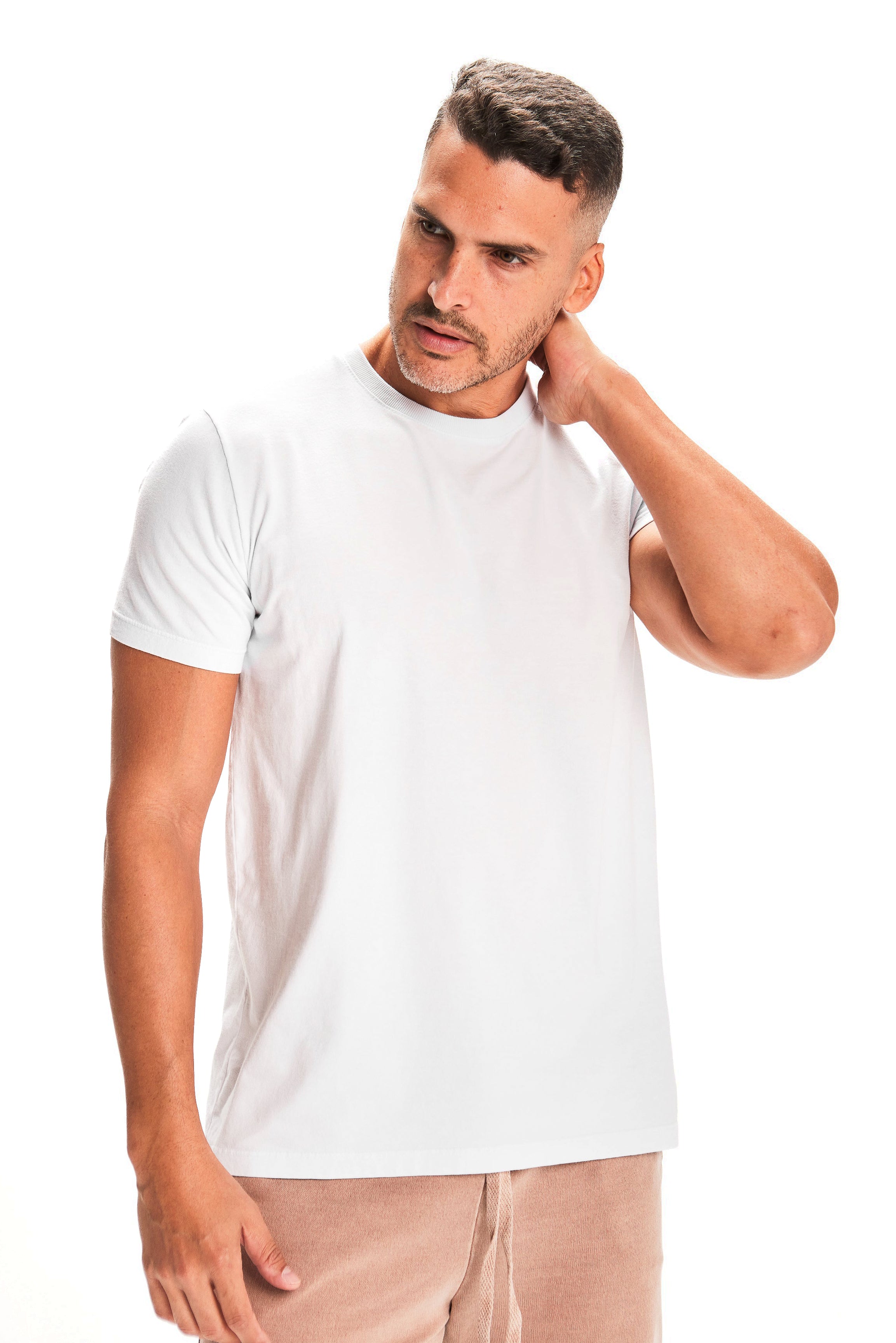 Camiseta Básica Masculina Branca