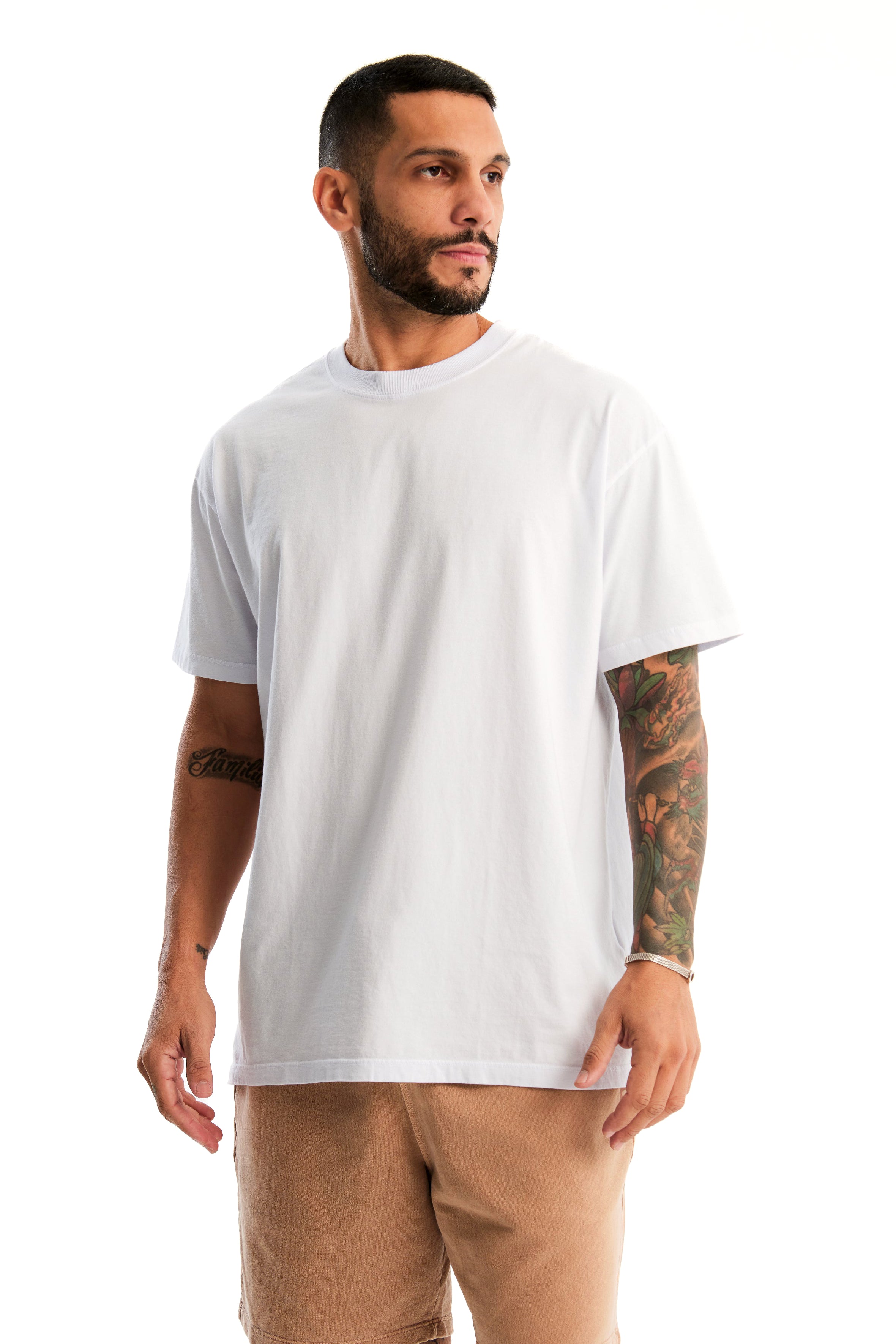 Camiseta Oversized Masculina Branca