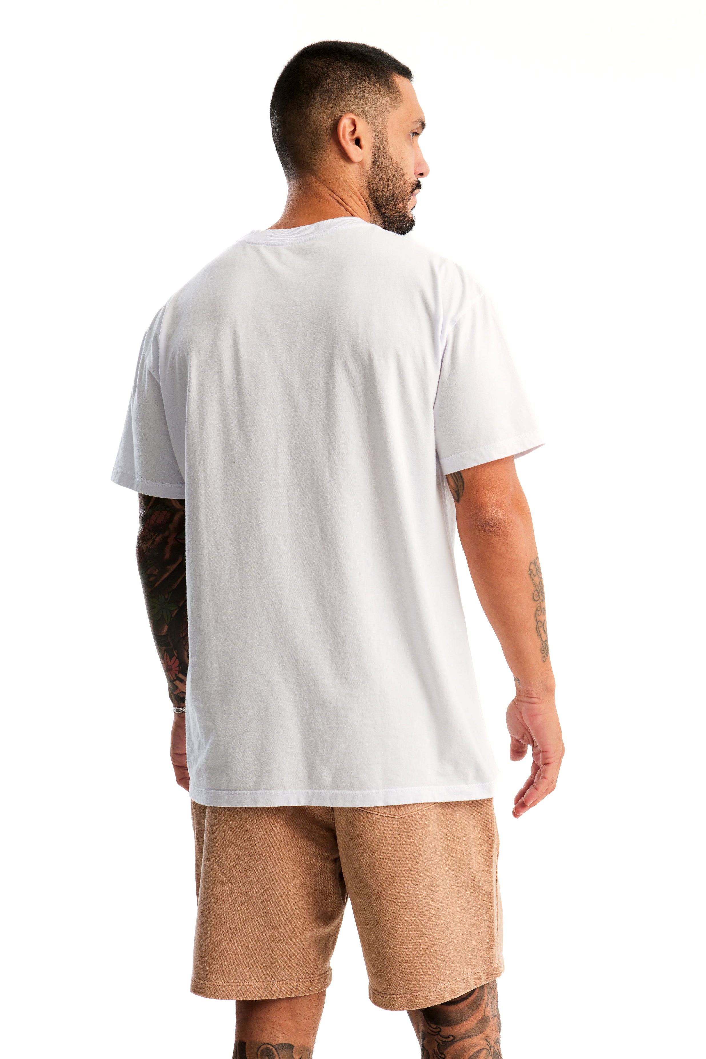 Camiseta Oversized Masculina Branca