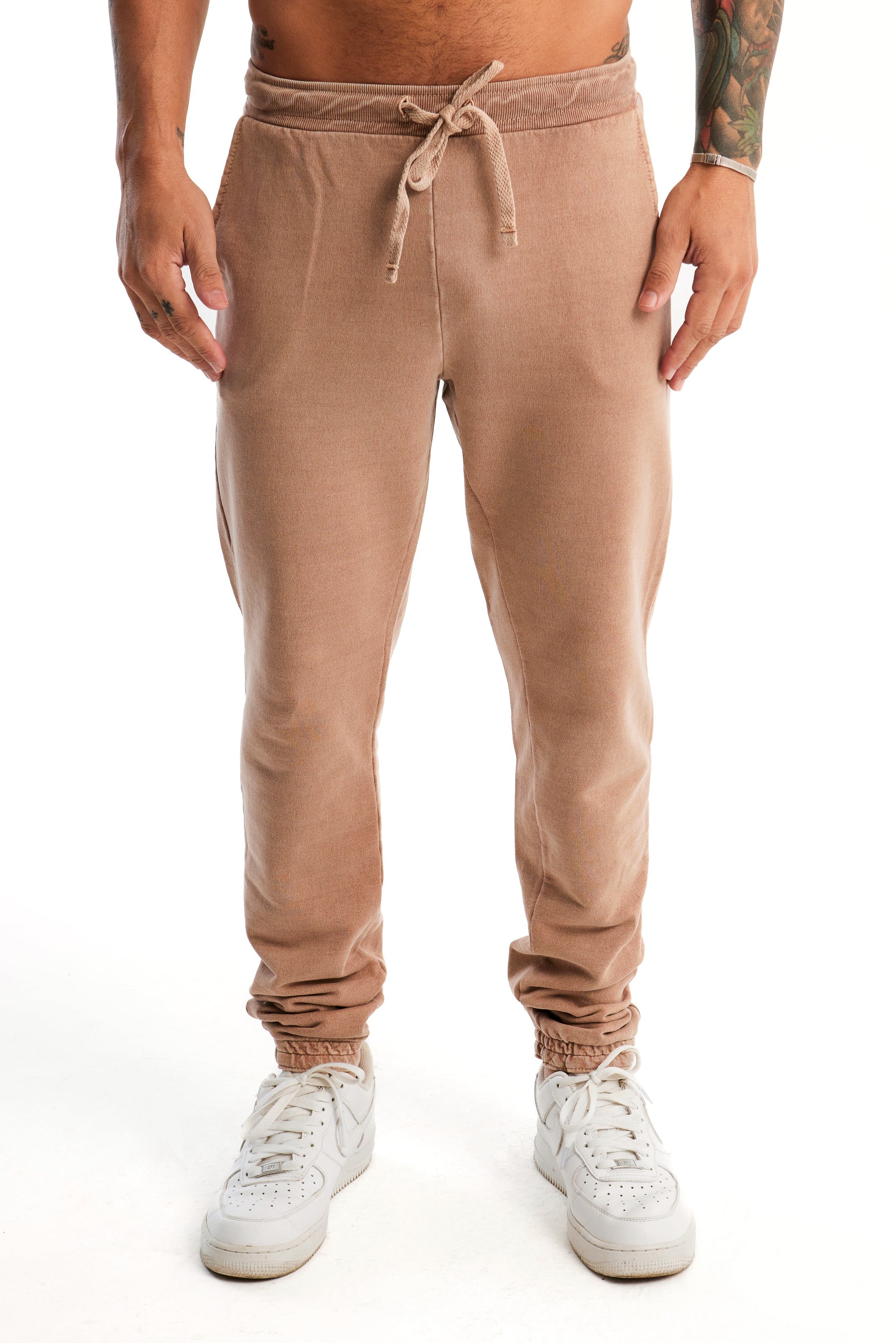 Calça Moletom Masculino Marrom