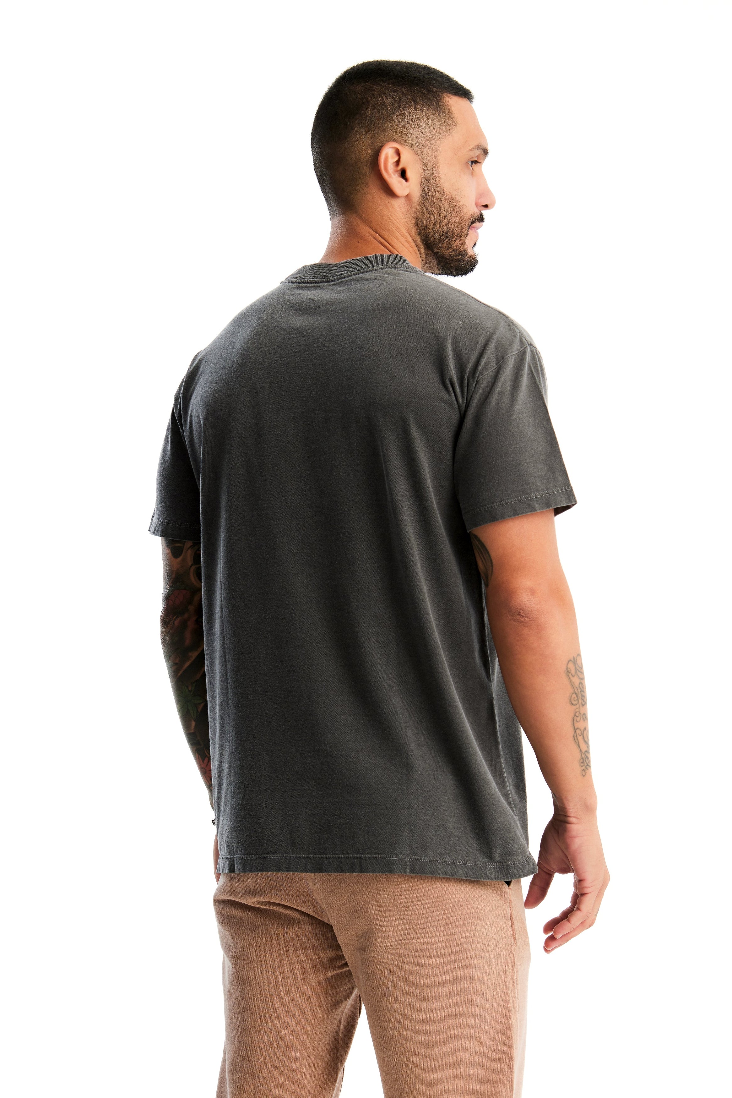 Camiseta Oversized Masculina Grafite